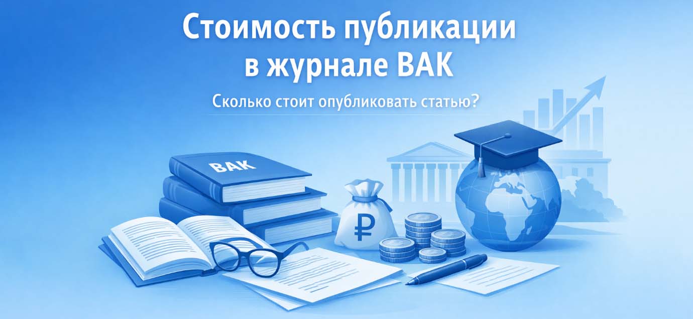 Стоимость публикации в журнале ВАК